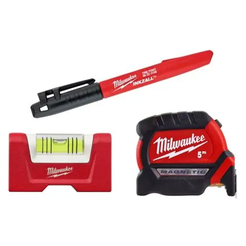 Begränsad tid Milwaukee 4932480552 Märk- och mätpaket